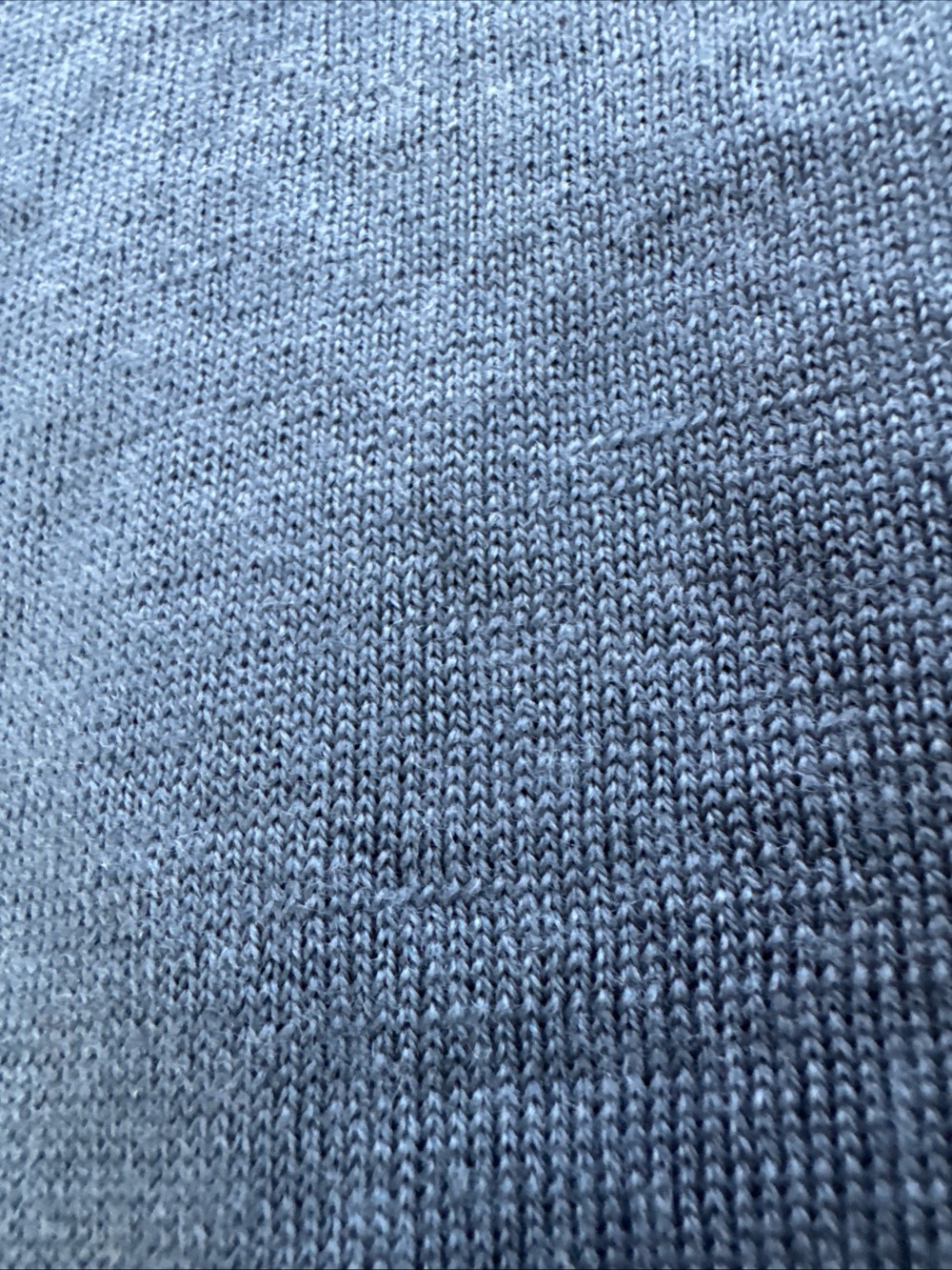 REISS 100% Extra Fine Merino Wool Hoodie Blue Lightweight Knit Sweater Size S - Picture 13 of 13